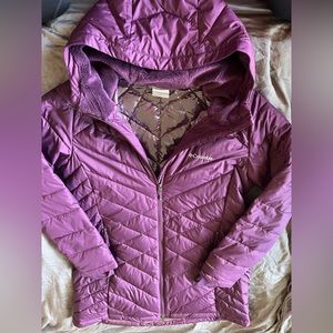 Columbia Omni heat heavenly long jacket XL in great condition.